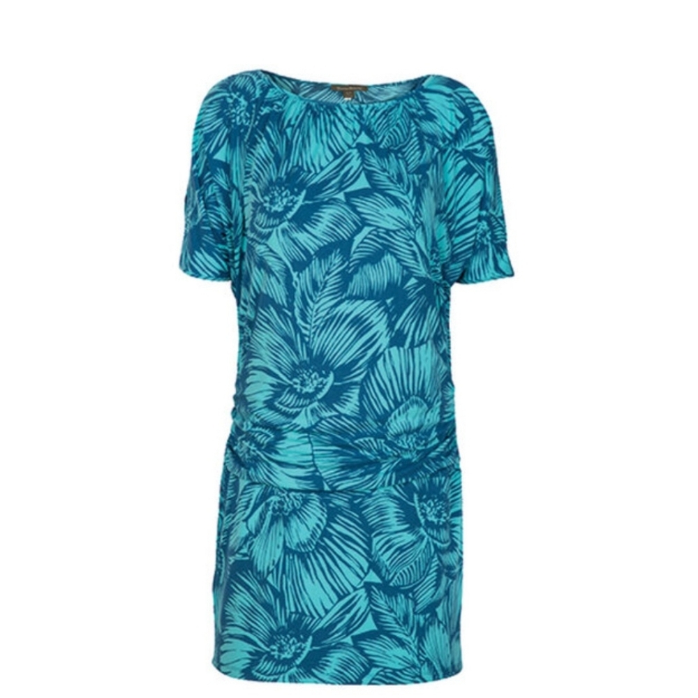 Tommy Bahama Blue and Teal Bloom Dress